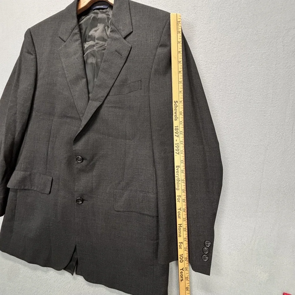 Brooks Brothers Blazer Mens 40 Long Super 100s Wool Made in USA Brooksease